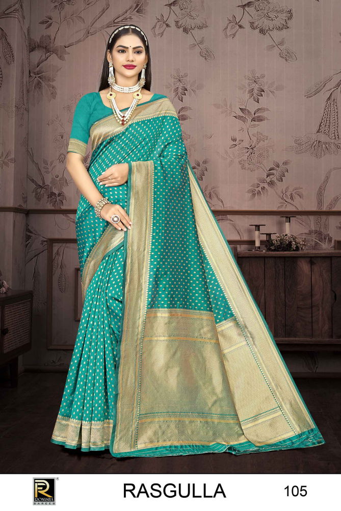 Rasgulla By Ronisha Designer Banarasi Silk Sarees Wholesale Clothing Suppliers In India
